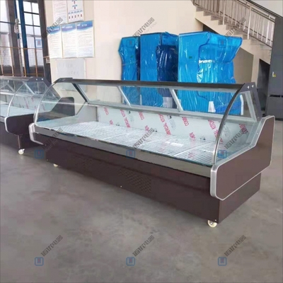 直冷熟食柜定做，直冷熟食柜厂家，商用冷藏保鲜展示柜