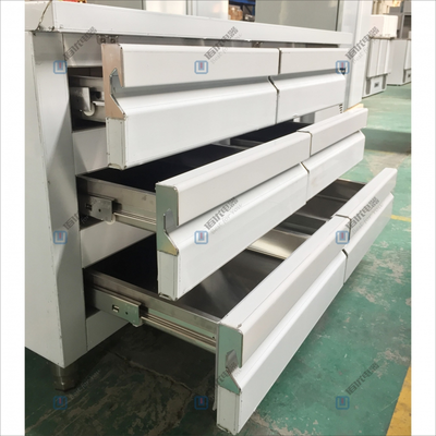 卧式冷柜定制，抽屉式冰柜，厨房工作台商用