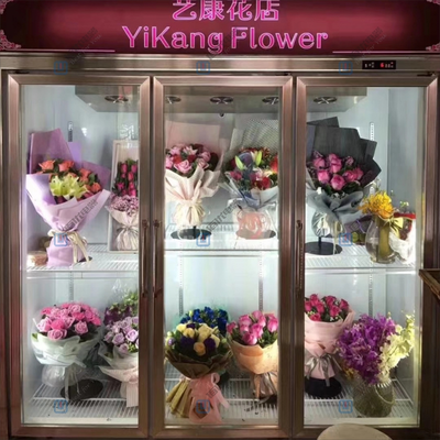 商用鲜花柜批发，鲜花柜价格 ，立式冷藏保鲜冰柜厂家